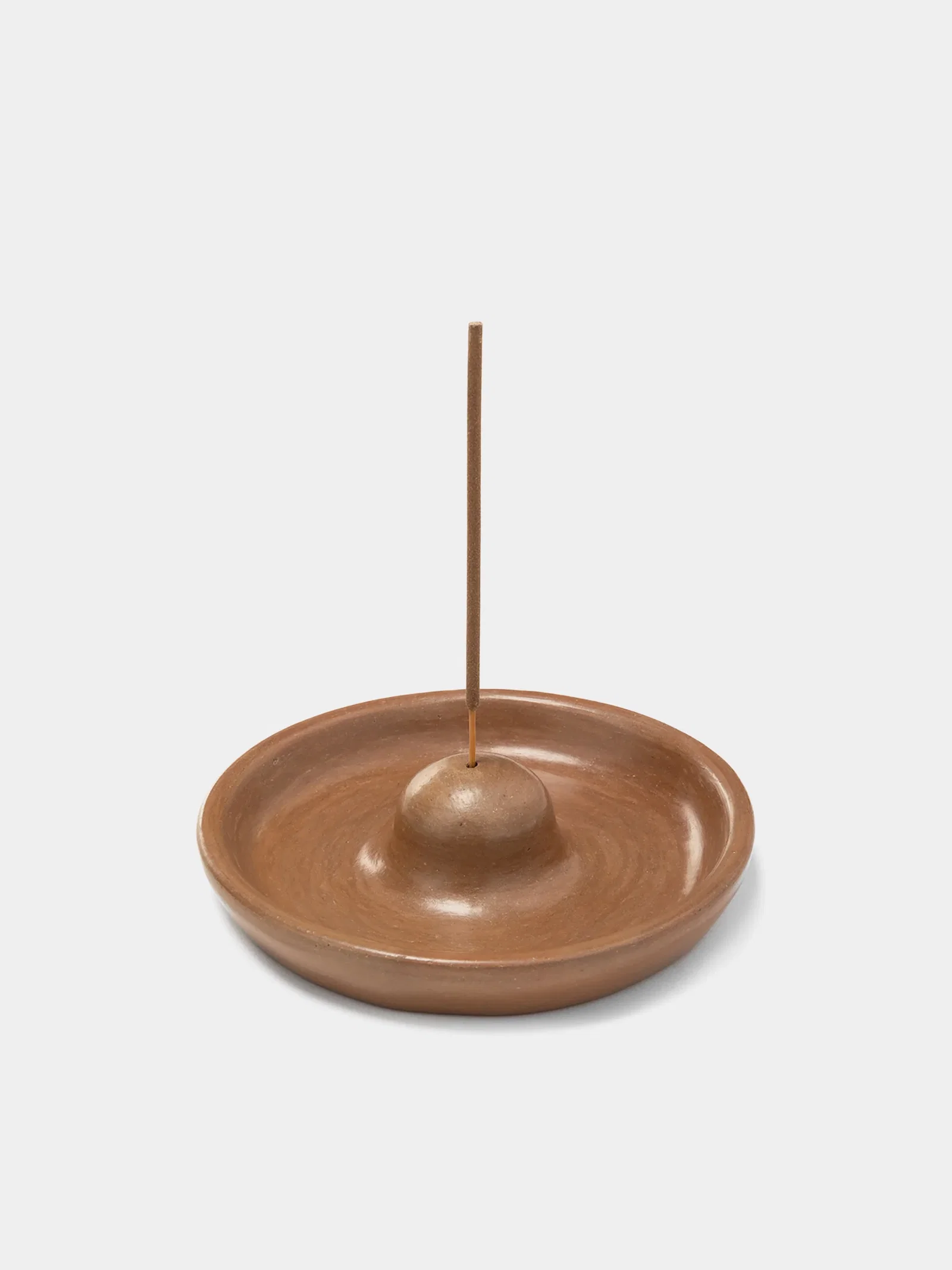Image of Incense Holder Clay & Beeswax Natural