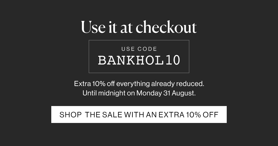Use it at checkout