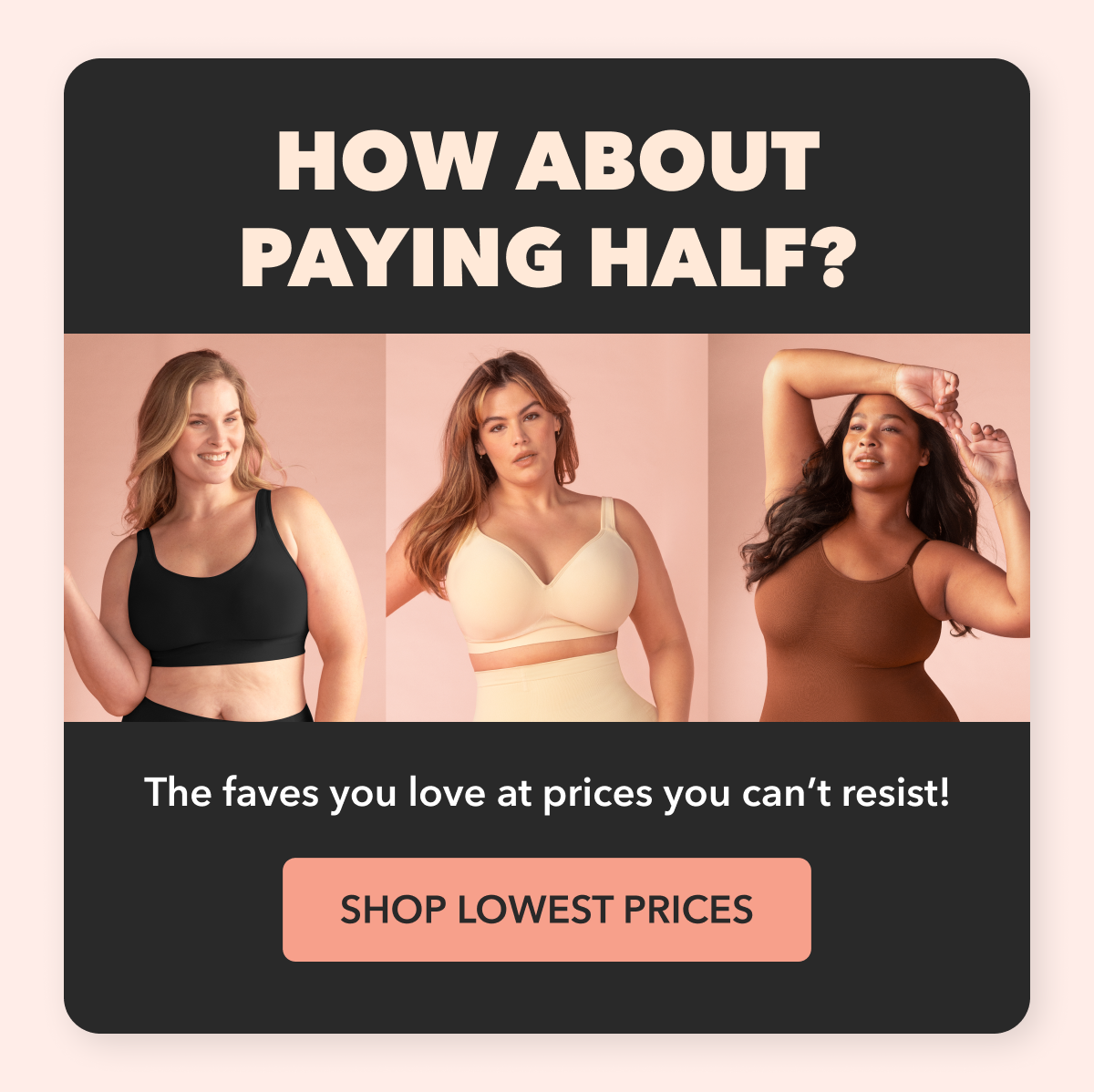 HOW ABOUT PAYING HALF?
