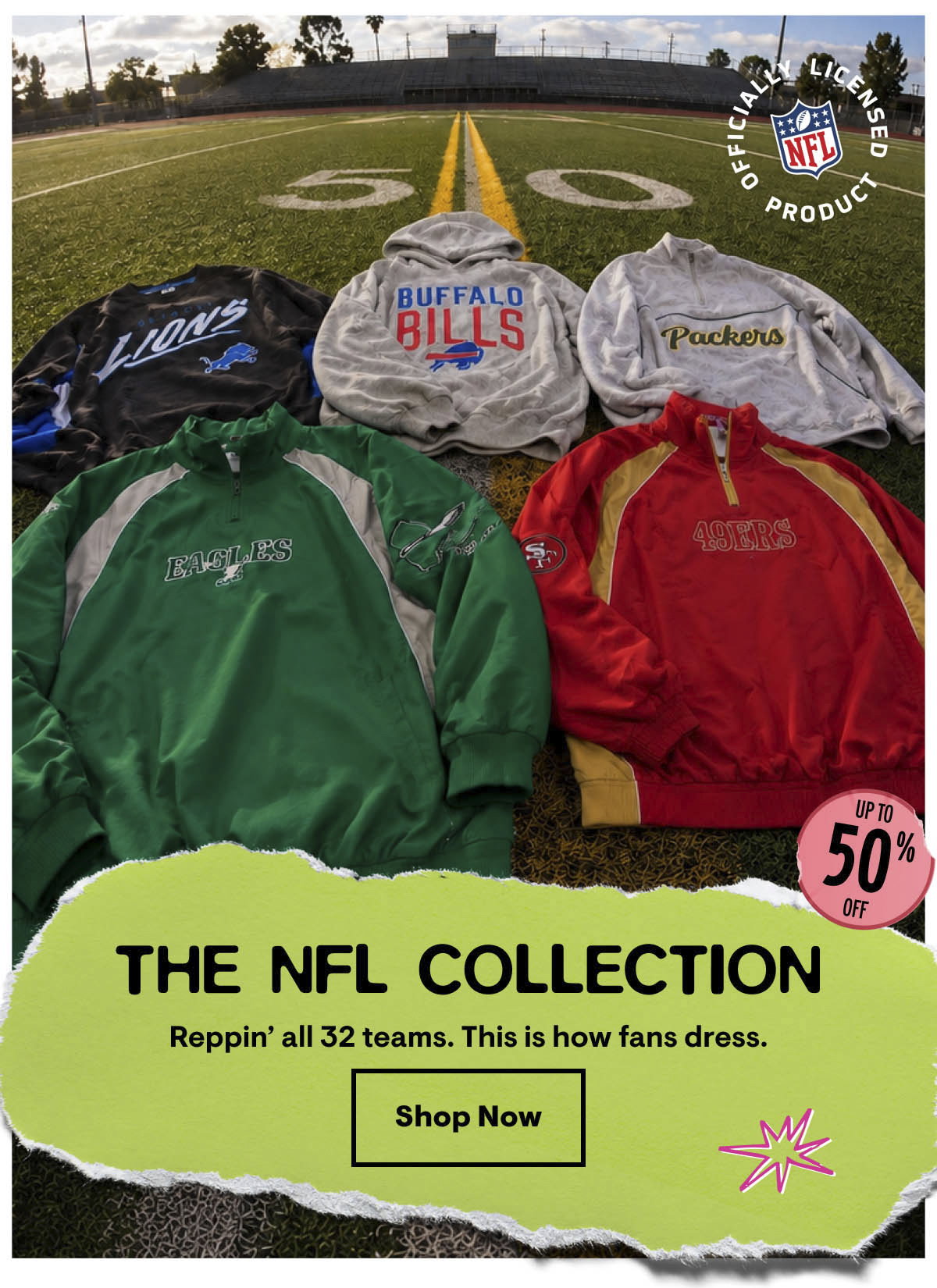 Shop the NFL Collection