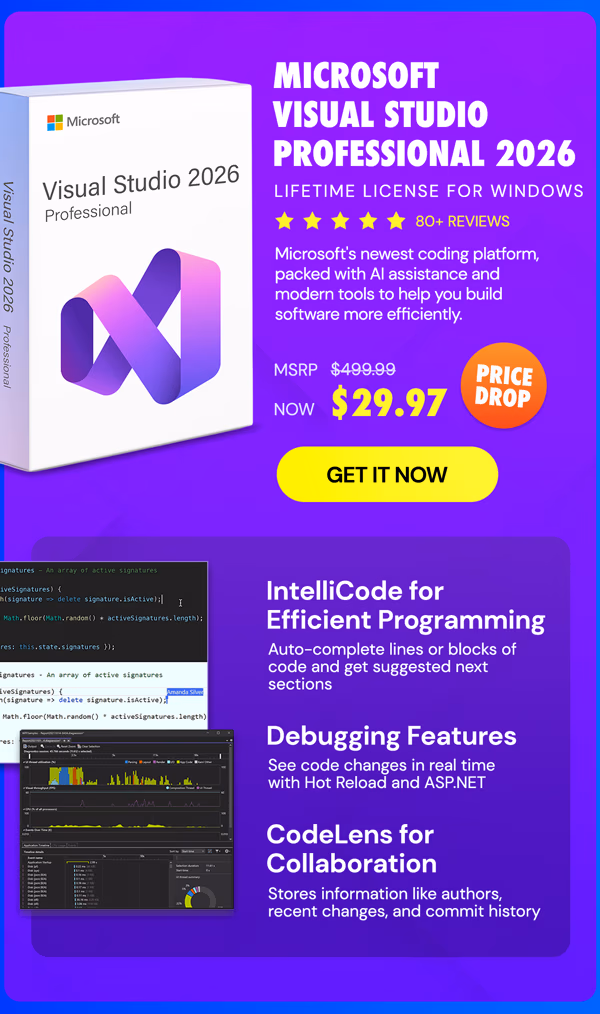 Microsoft Visual Studio Professional 2026