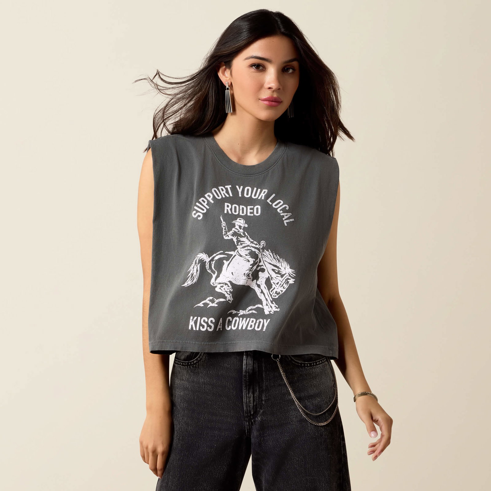 Women’s Ariat Kiss a Cowboy T-Shirt