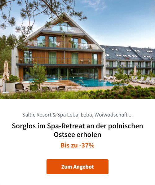 Sorglos im Spa-Retreat an der polnischen Ostsee erholen