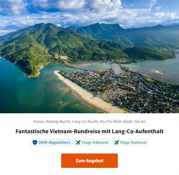 Fantastische Vietnam-Rundreise mit Lang-Co-Aufenthalt