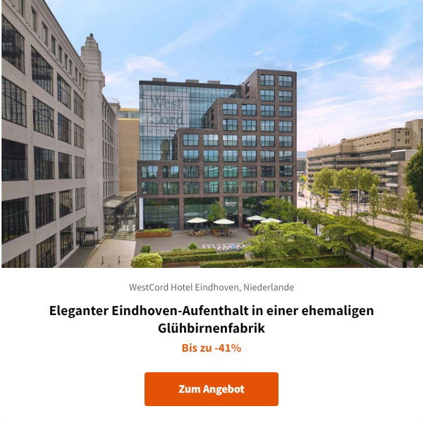Eleganter Eindhoven-Aufenthalt in einer ehemaligen Glühbirnenfabrik