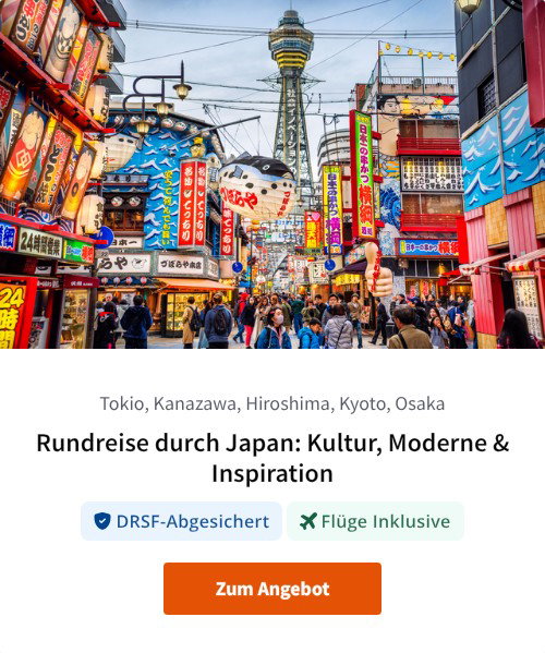 Rundreise durch Japan: Kultur, Moderne &amp; Inspiration