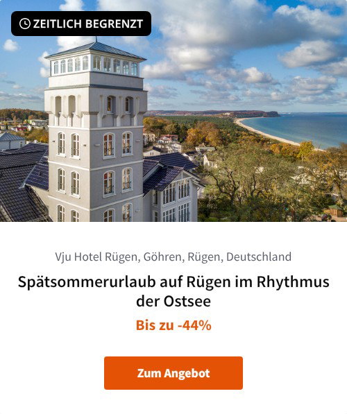 Spätsommerurlaub auf Rügen im Rhythmus der Ostsee