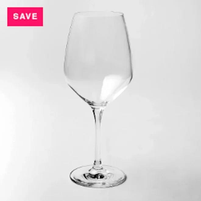 JAN Crystal Red Wine Glasses, Set of 4