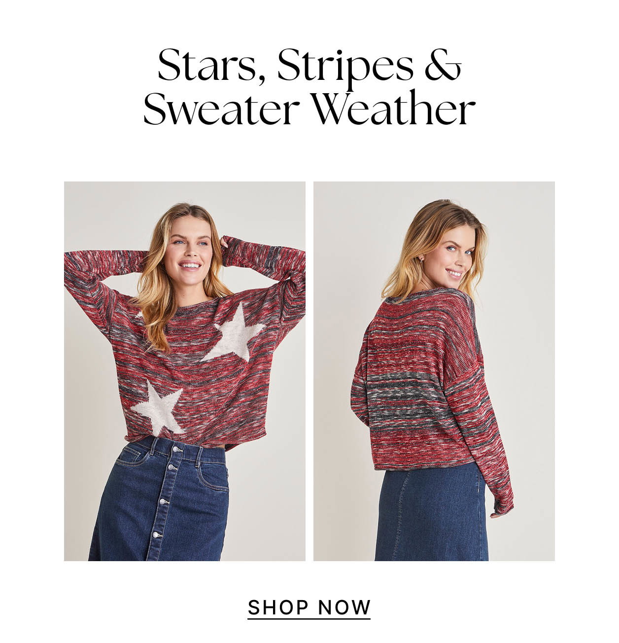 Stars, Stripes & Sweater Weather