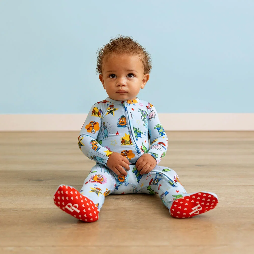Image of Disney Toy Story Time Footie Zippered One Piece