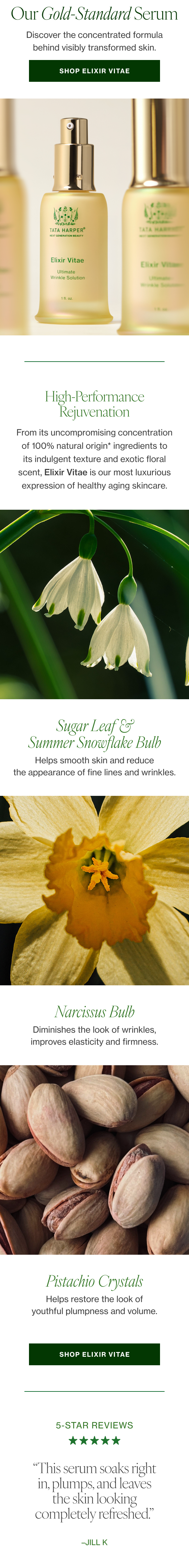 Discover the concentrated formula behind visibly transformed skin. 