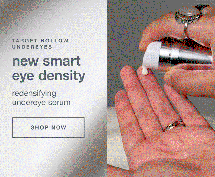 target hollow undereyes​  ​  new smart eye density​  redensifying undereye serum​ SHOP NOW