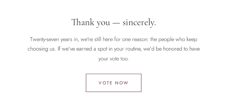 VOTE NOW