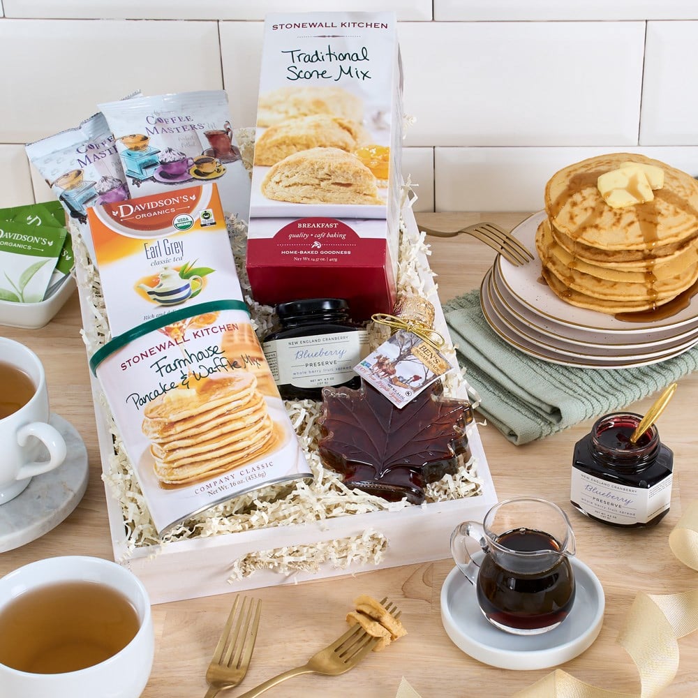 New England breakfast Gift Basket Classic
