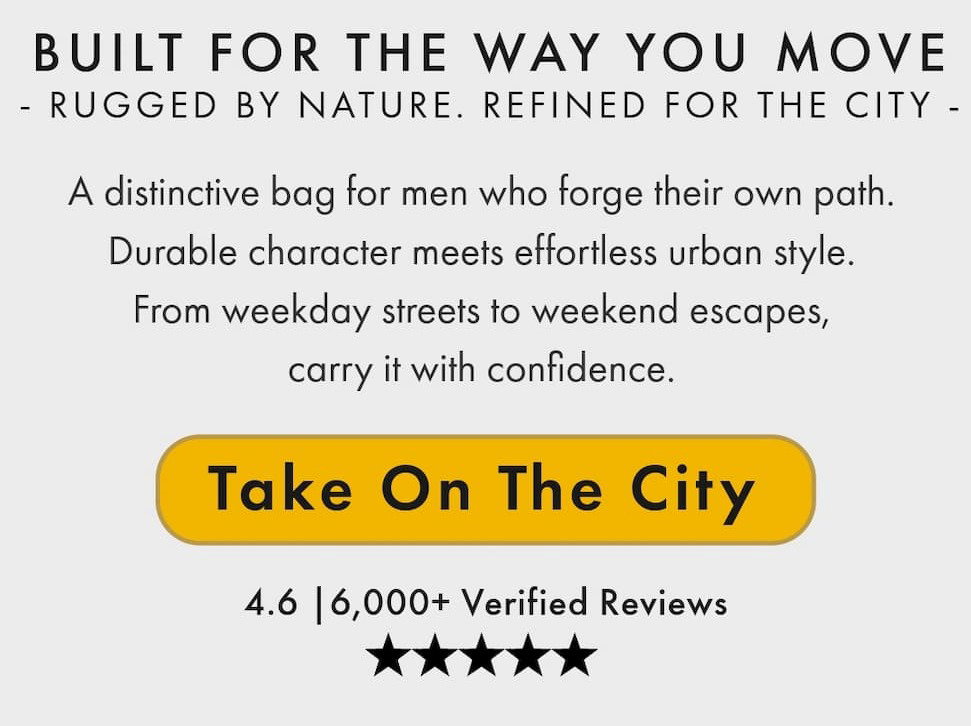 Rugged By Nature. Refined For The City