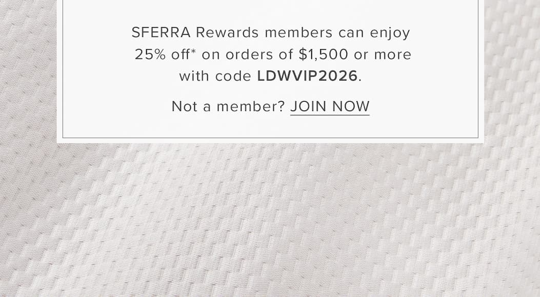 Join SFERRA Rewards