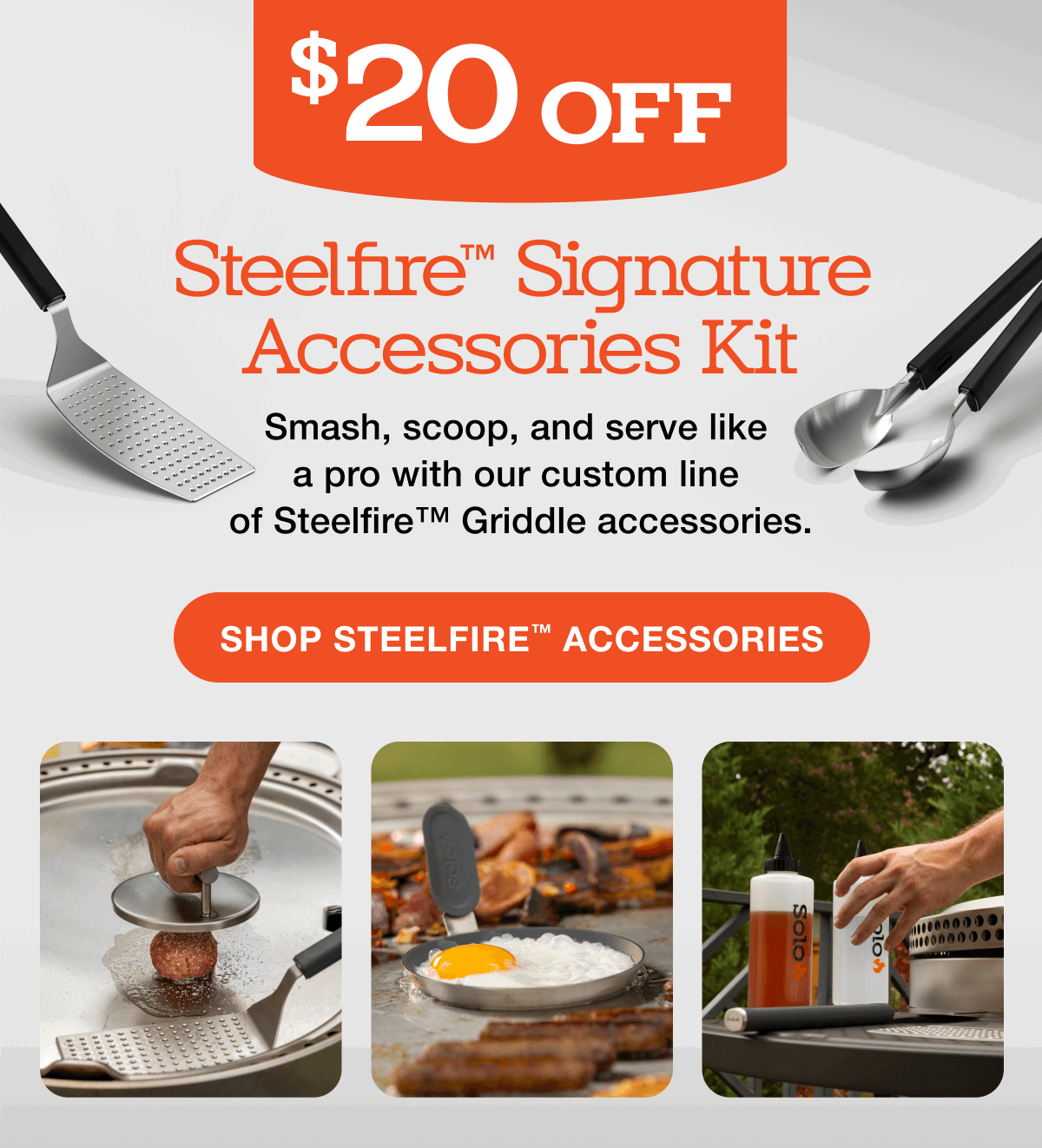 Signature Steelfire Griddle Accessories Collection