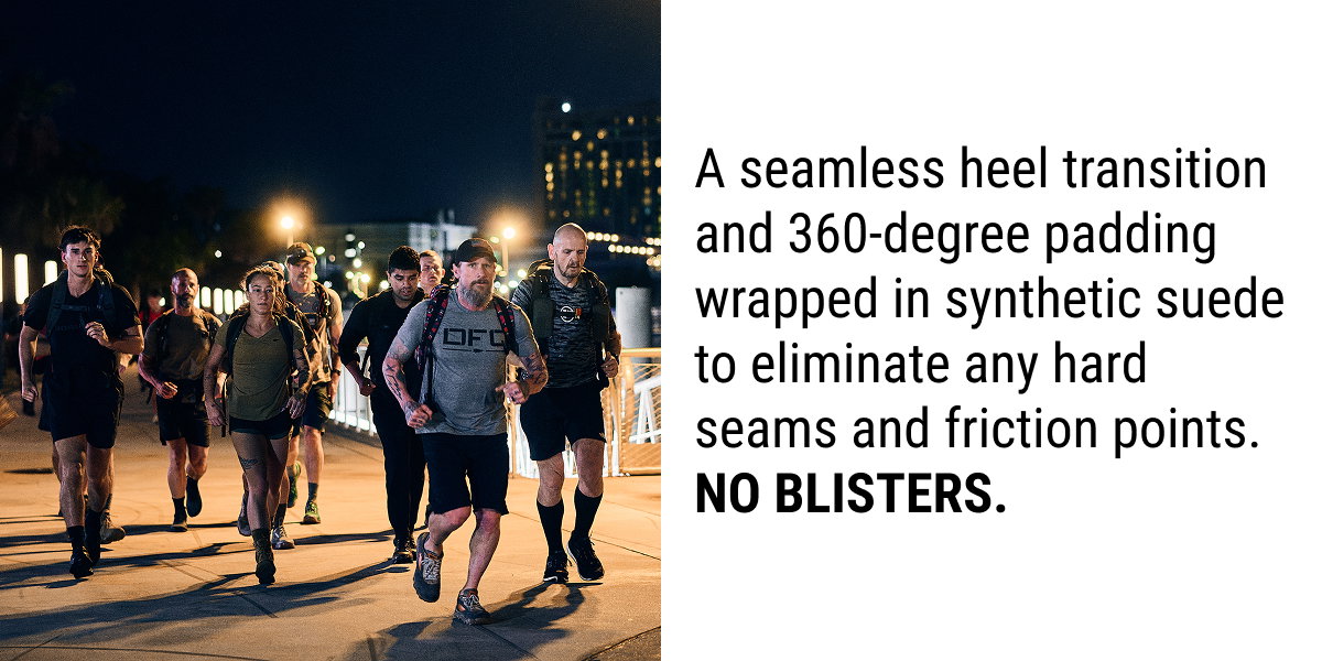 GORUCK Mackall 45: no blisters