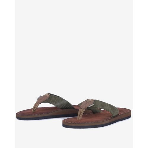 Barbour Toeman Mens Sandal - Olive