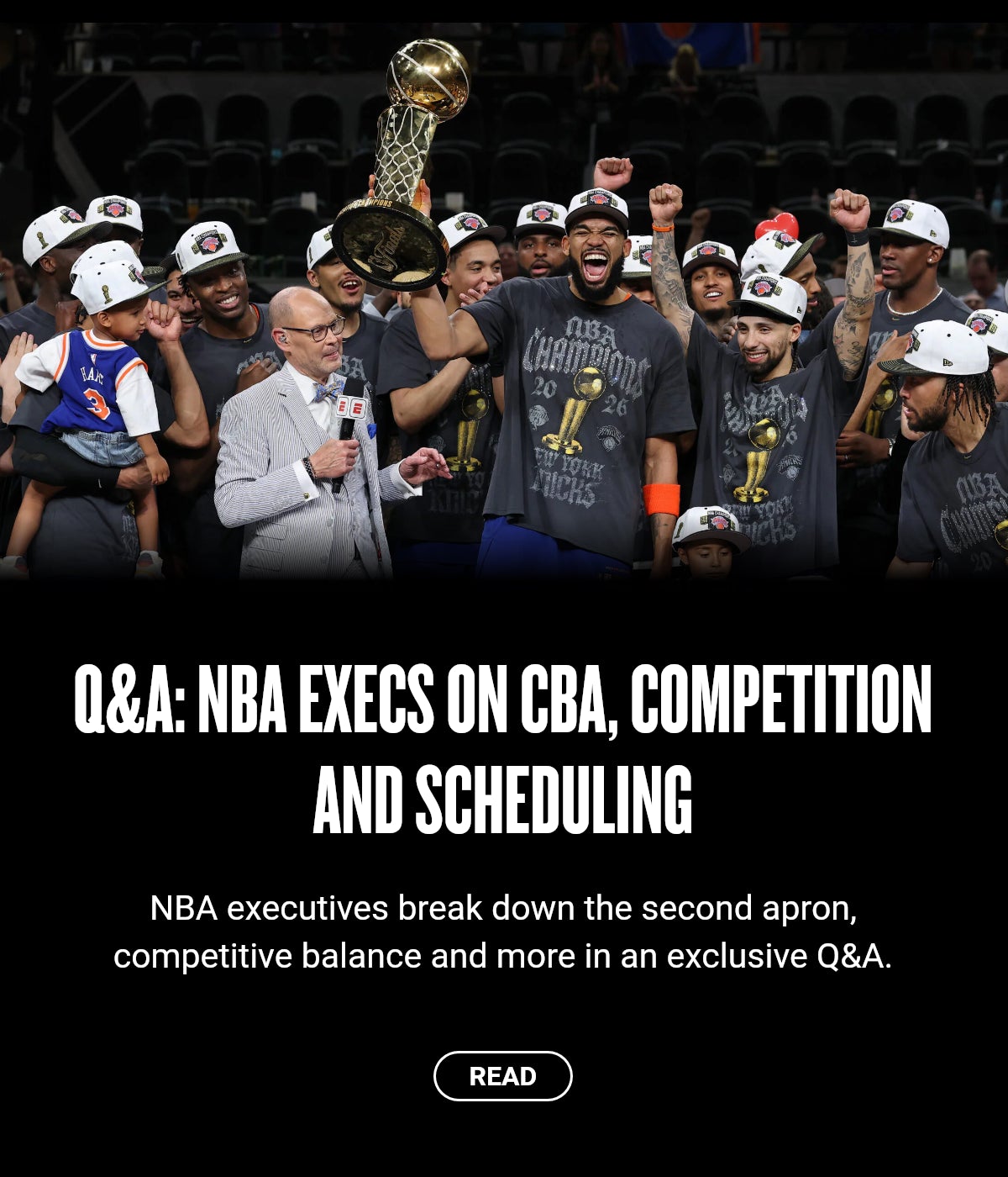 Q&A: NBA execs on CBA, competition and scheduling