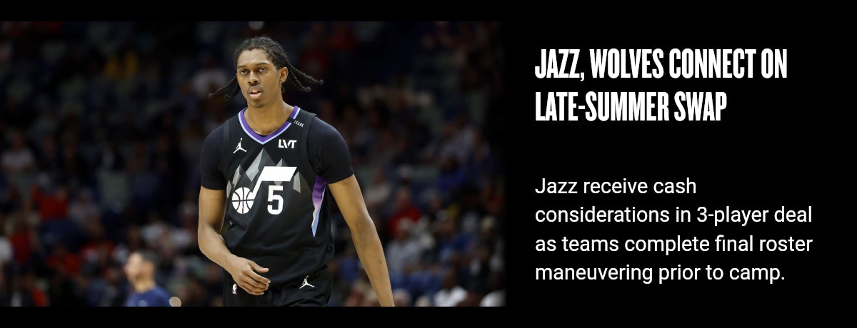 Jazz, Wolves connect on late-summer swap