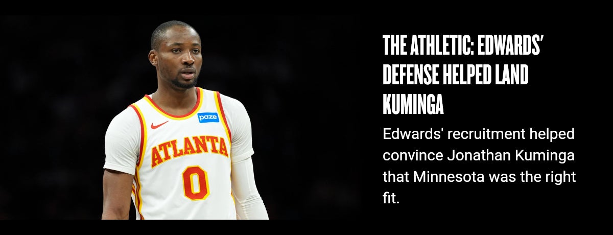 The Athletic: Edwards' defense helped land Kuminga