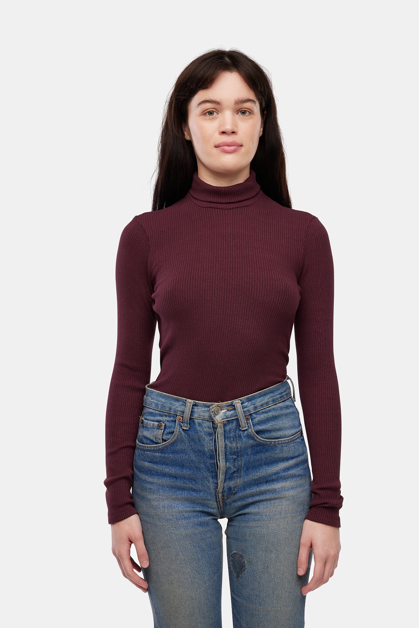 Image of Sweater Rib Turtleneck