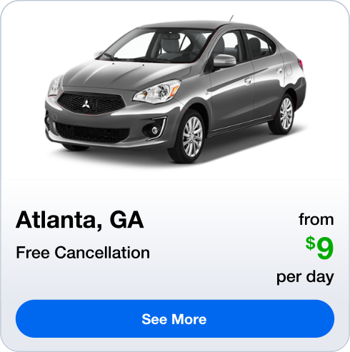 Atlanta, GA - Rental Car deal - See More