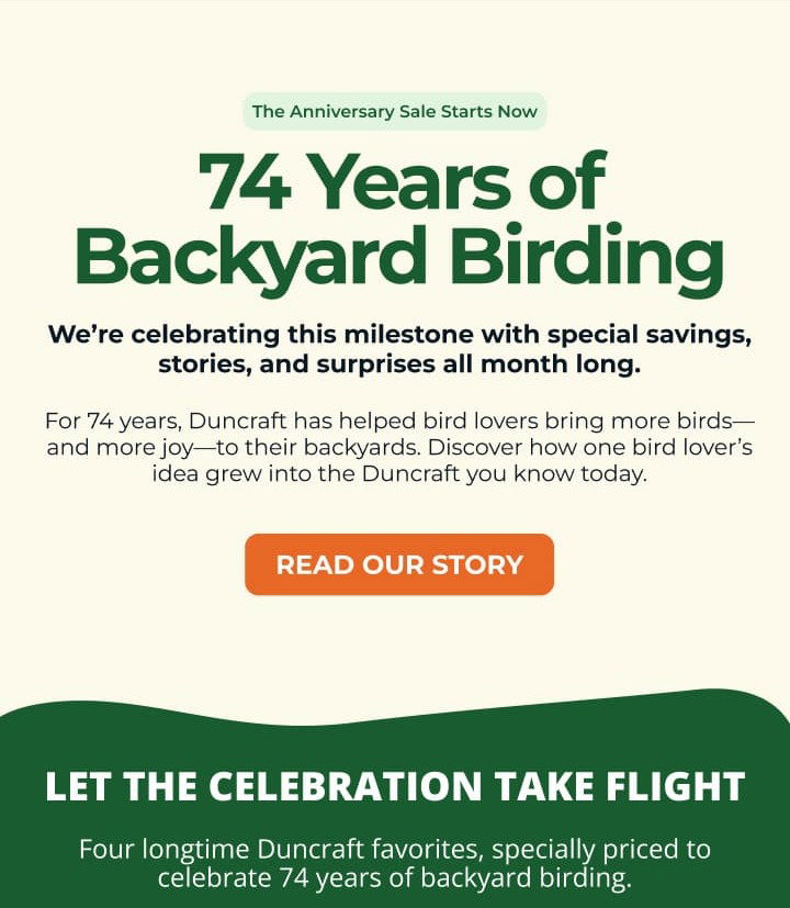 74 Years of Backyard Birding