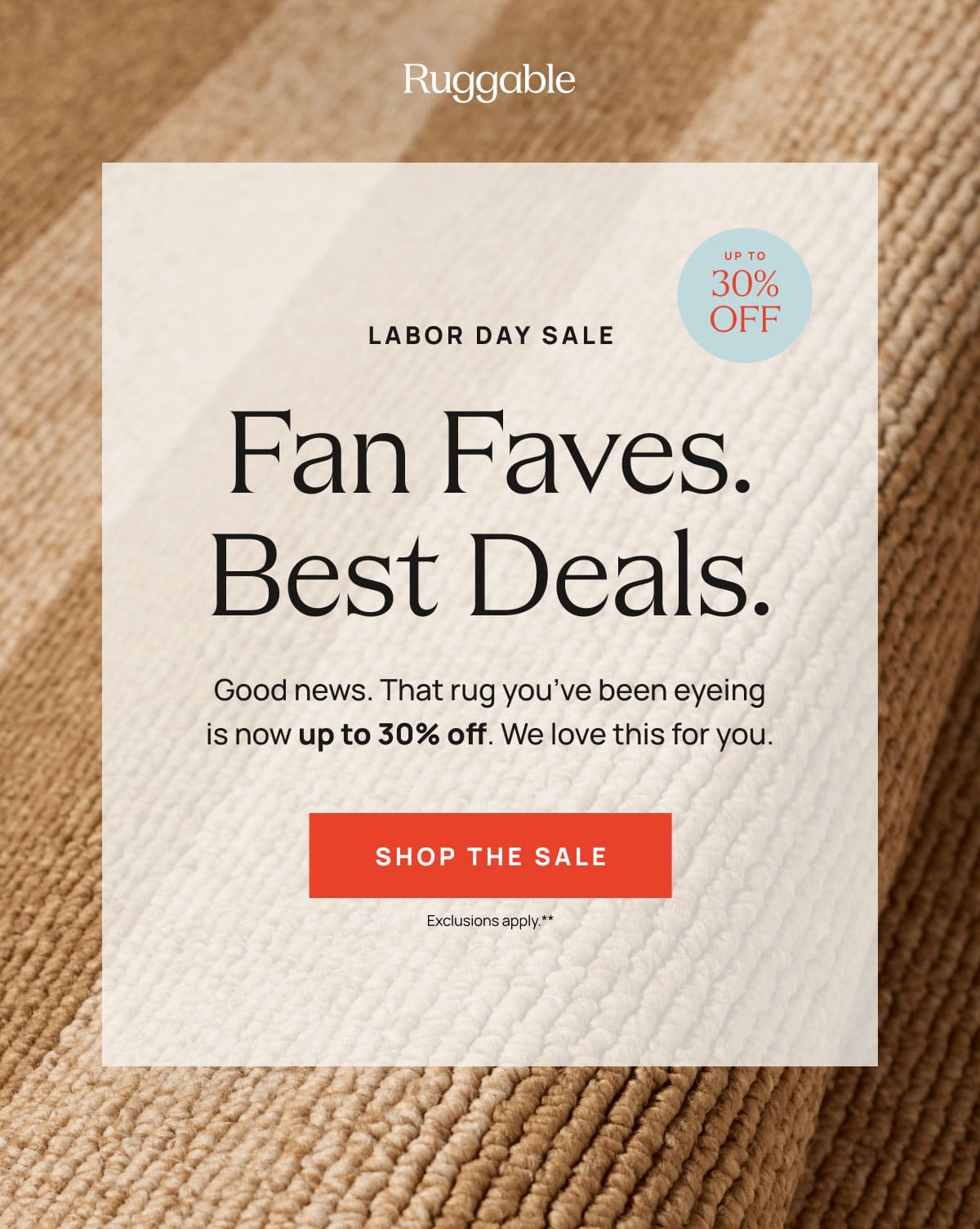 Fan Faves. Best Deals. Shop The Sale.