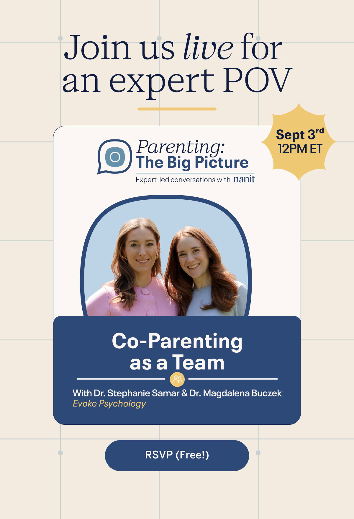 Join us live for an expert POV