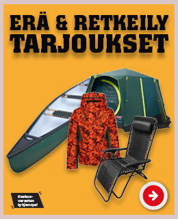 Erä ja retkeily -tarjoukset
