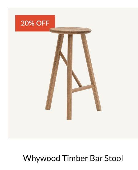 Shop Whywood Timber Bar Stool