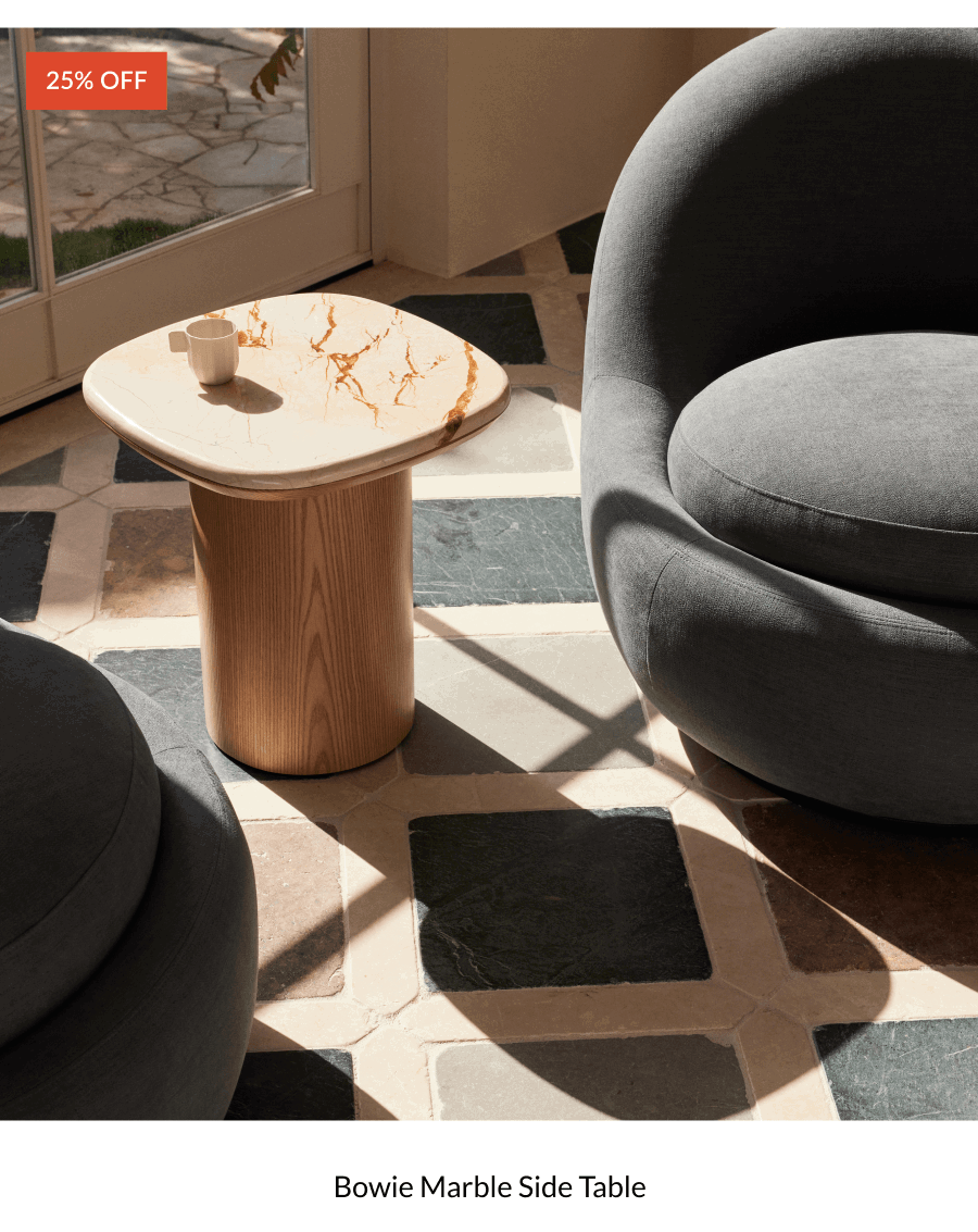 Shop Bowie Marble Side Table