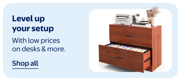 Level up your setup - With low prices on desks & more.