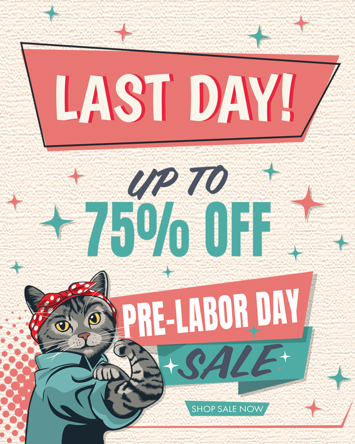 Up to 75% off