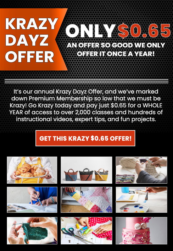 Krazy Dayz Offer!