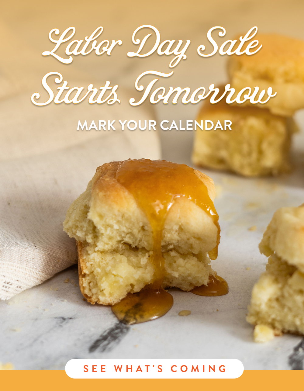 Labor Day Sale Starts Tomorrow. Mark Your Calendar