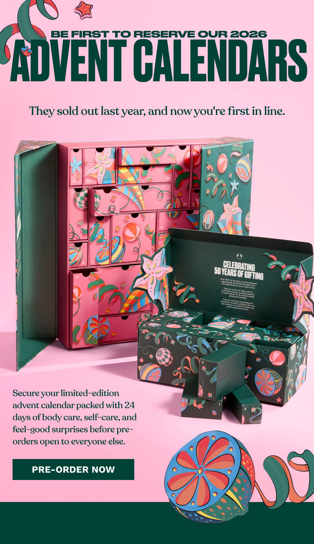 Reserve your 2026 Advent Calendar