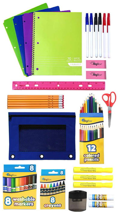 BigBox Premium School Kit - 30 Piece