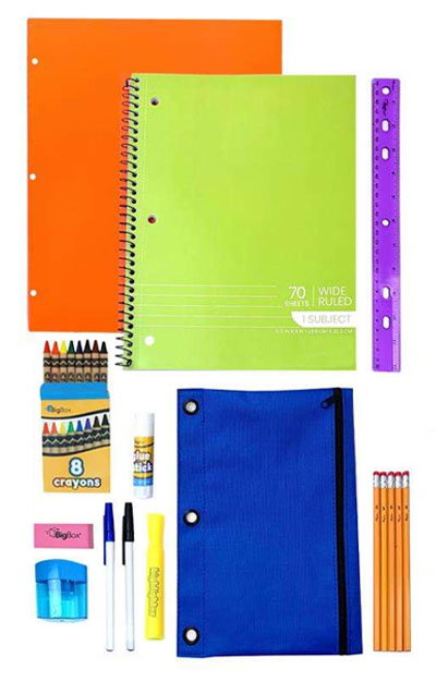 BigBox Classic School Supply Kit - 16 Piece