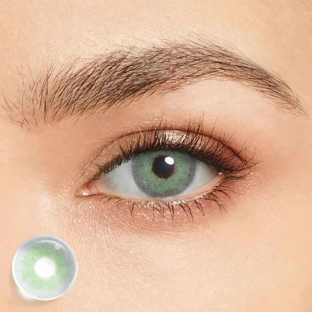 Yukon Green Yearly Contact Lenses