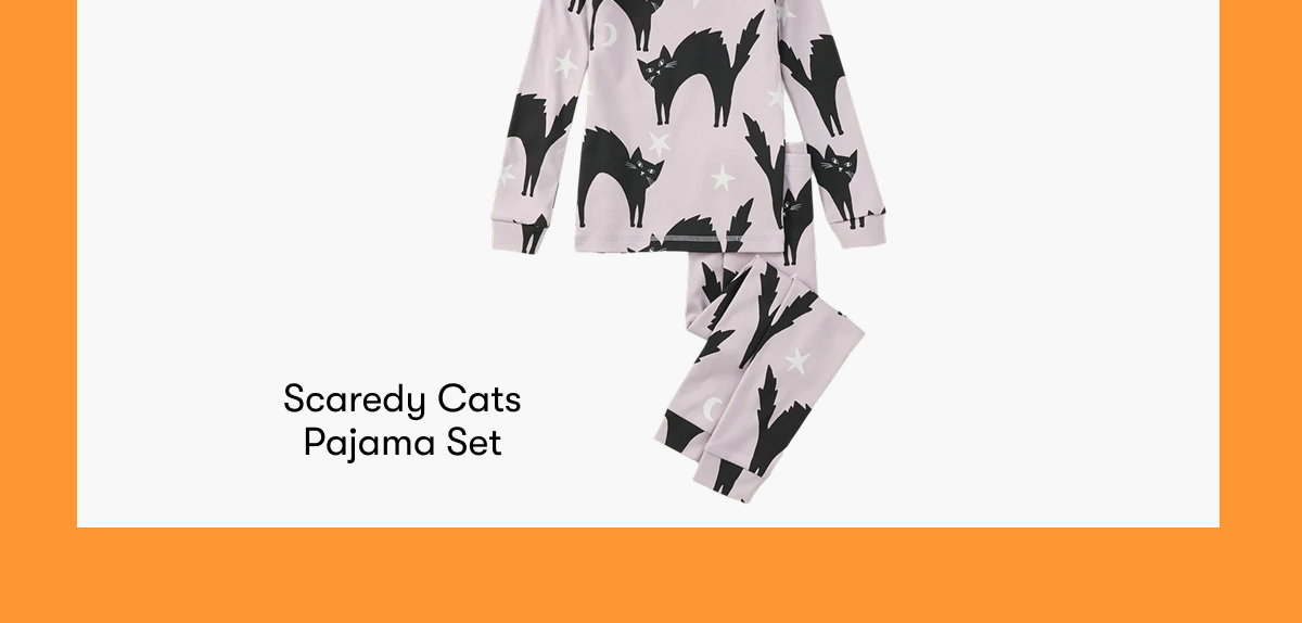 Scaredy Cats Pajama Set
