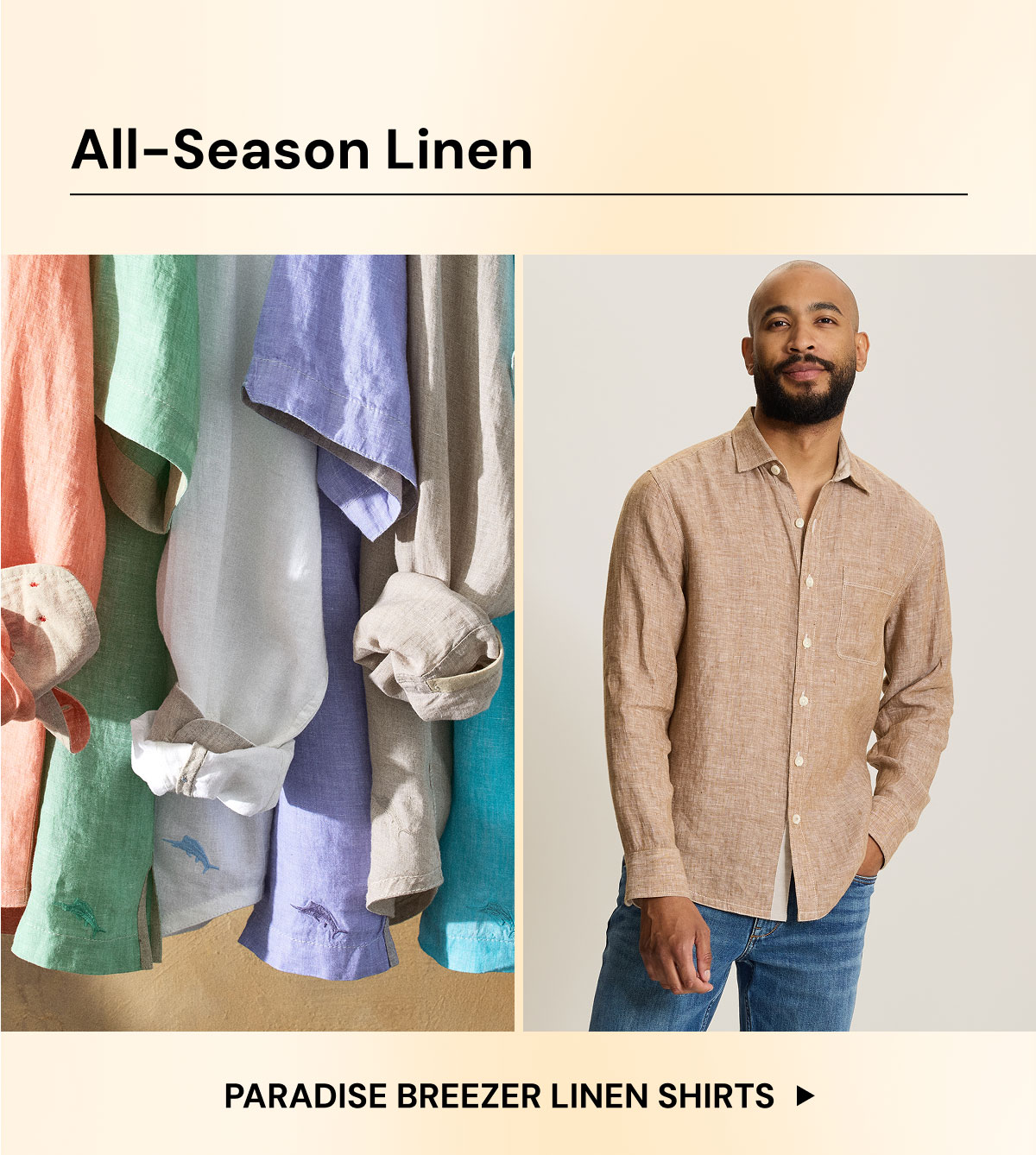 Paradise Breezer Linen Shirts