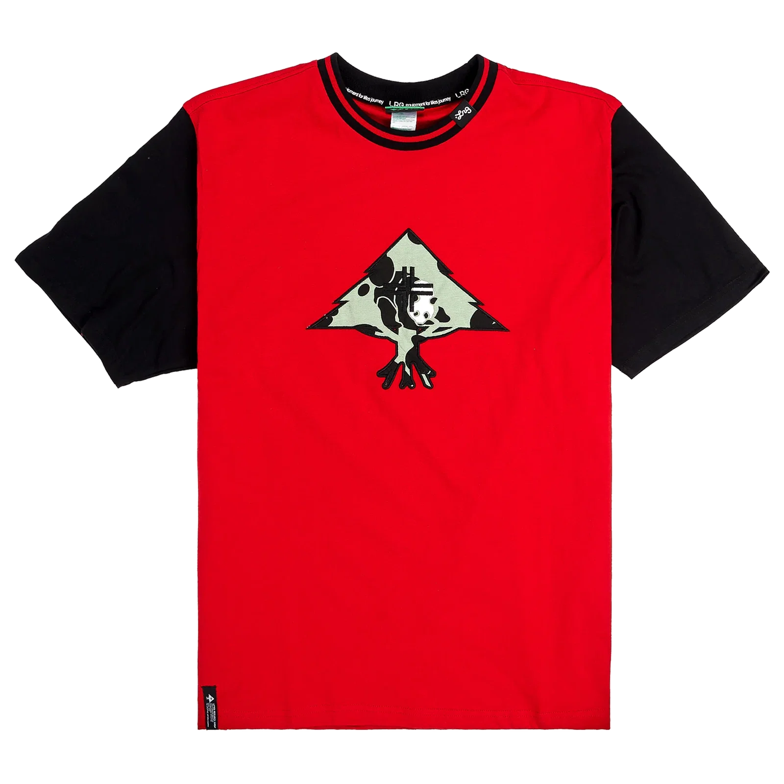 Image of TREE PANDA LEGACY SS KNIT Red