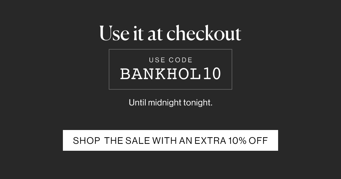 Use it at checkout
