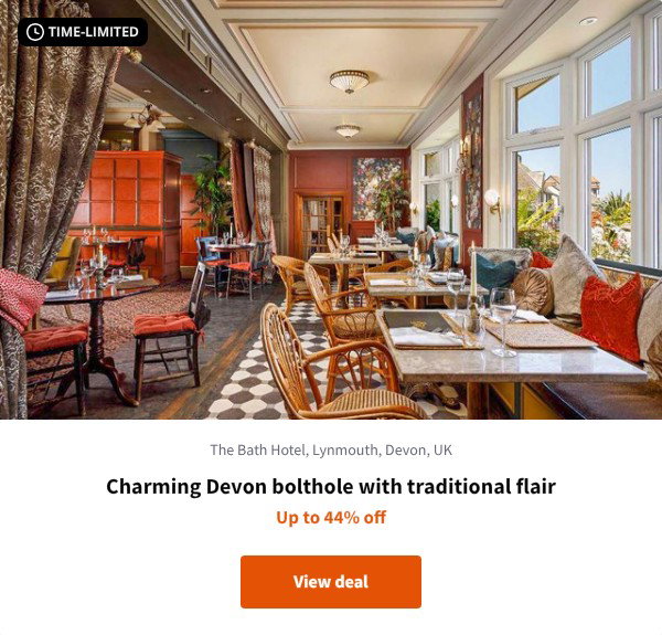 Charming Devon bolthole with traditional flair