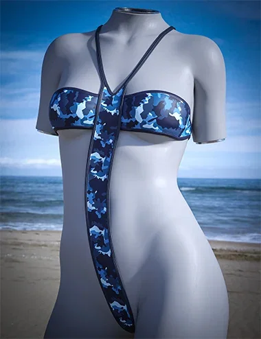 AH Zara Sling Bikini Outfit Texture Add-On