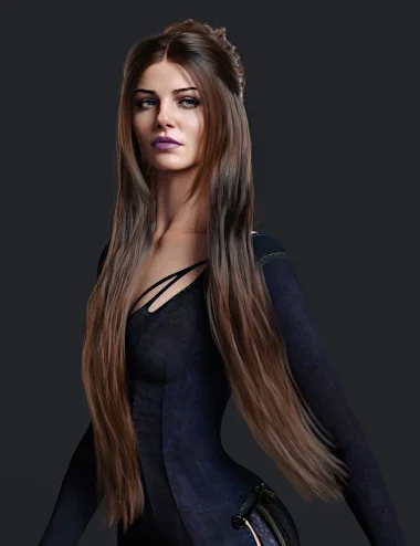 dForce Morgana Hair for Genesis 9
