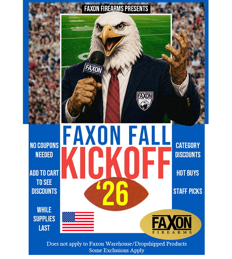 FAXON FIREARMS FALL KICKOFF EVENT